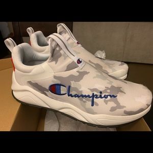 Champion Apex White Camo Sneakers Mens 11